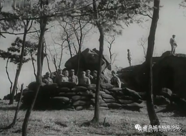 经典老电影《济南战役》镜头里的青岛