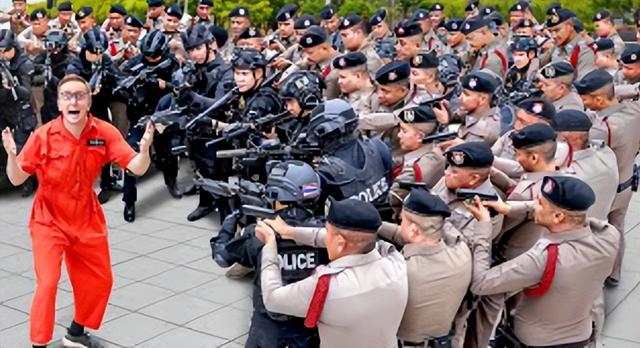 烂尾楼里遛警察,公交车上拍黄片!在泰作死中美网红谁更胜一筹?