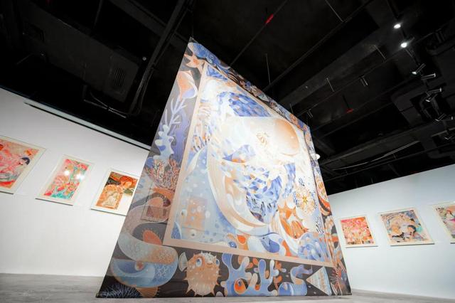 艺术讲述中国故事,创意点亮深圳坪山:“美美与共”李旻插画展-中国日报新闻插画启幕