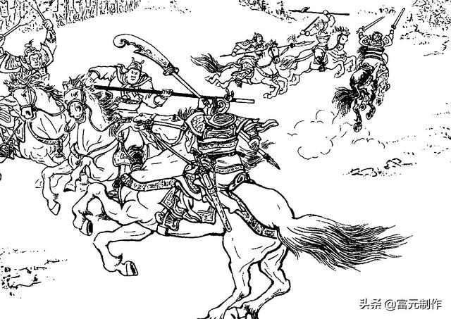 落草狮子山勤练六合枪法的双枪董芳,大战张国祥勇斗王贵的董芳