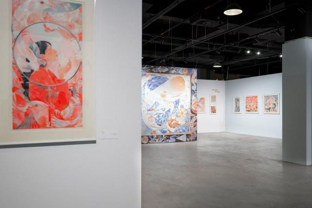艺术讲述中国故事,创意点亮深圳坪山:“美美与共”李旻插画展-中国日报新闻插画启幕