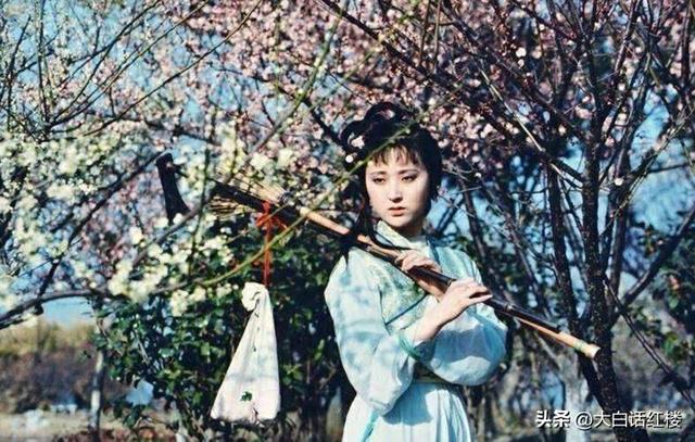 黛玉活了十七年,最后在花冢中溘然长逝