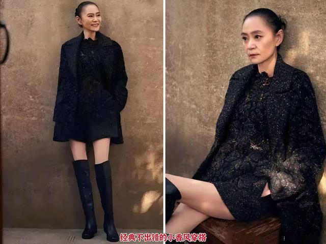 看了66岁刘雪华的穿搭,才明白:穿衣“不扮嫩”从容老去才更美