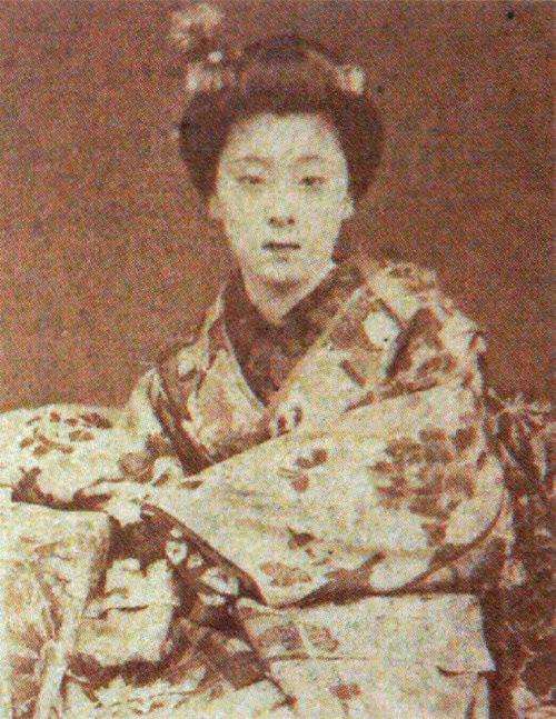 她是近代史“日本第一美女”，多图，看看那时代的日本名媛啥模样
