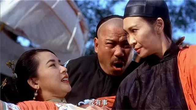李连杰版《方世玉》,好几位内地演员,出人意料的是潘粤明也在