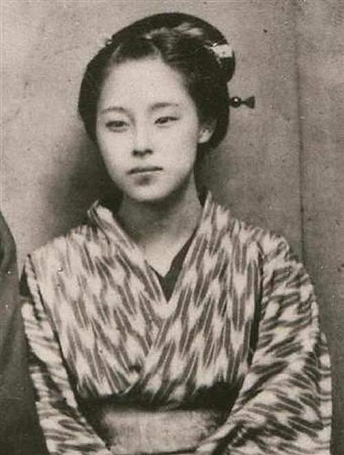 她是近代史“日本第一美女”，多图，看看那时代的日本名媛啥模样