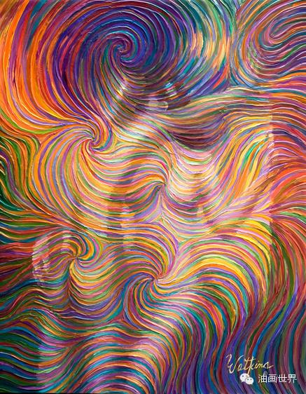 美国艺术家Julia Watkins油画作品
