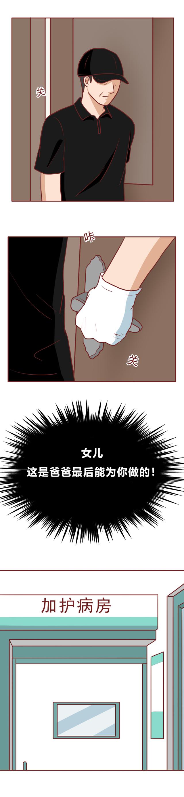 女儿被舅舅欺凌,父亲用樱桃提炼毒物复仇,漫画结局极度舒适