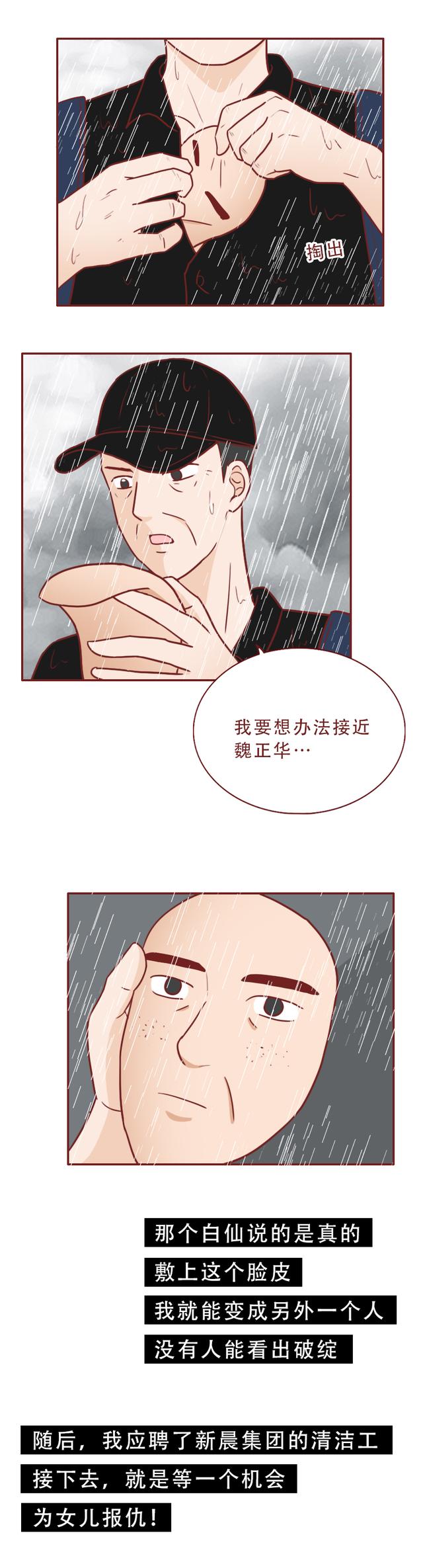 女儿被舅舅欺凌,父亲用樱桃提炼毒物复仇,漫画结局极度舒适