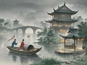 蒋捷(蒋捷《一剪梅・舟过吴江》：岁月流转中的诗意人生)