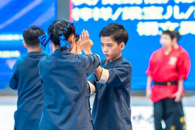 功夫少年打咏春,一招一式尽显力量和美感|2024国际咏春拳大赛