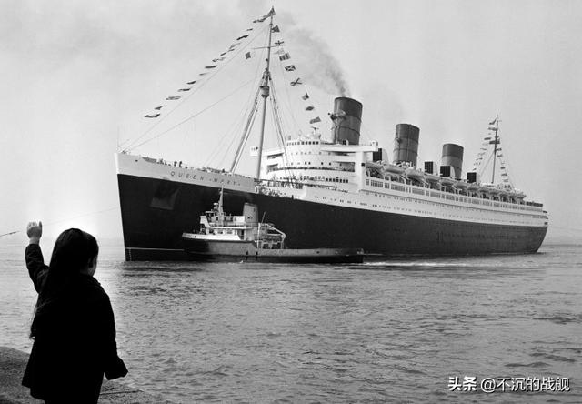 二战运兵最多的邮轮：英国丘纳德公司的玛丽女王号（1936）