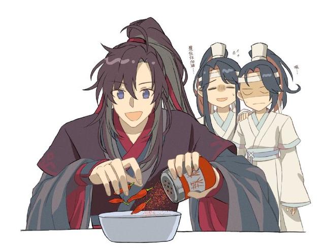 《魔道祖师》精美壁纸,想看你笑,想和你闹,想拥你入我怀抱