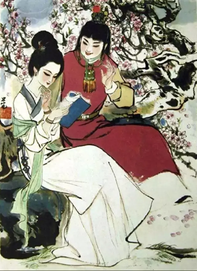 红楼梦图片(《红楼梦》诗词配图(珍藏版)。)