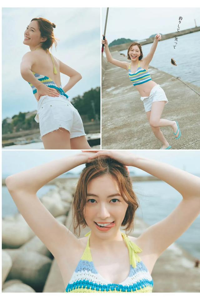 松井珠理奈,时隔六年的杂志写真!