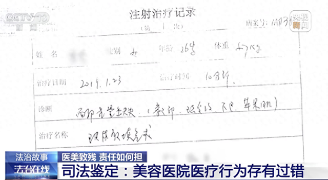 美容院注射玻尿酸后,女子近乎失明!法院判了