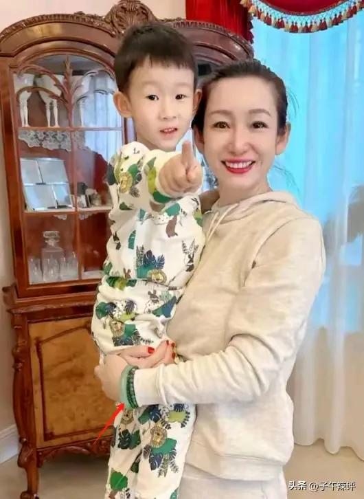 秦海璐王新军回娘家豪宅过年，弟媳贵气，侄子神似姑姑