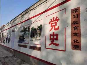 老家村(宛城区溧河乡袁老家村：党史绘上墙，墙壁会说话)