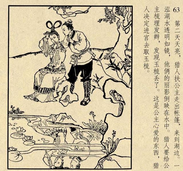 连环画《桃花公主》