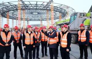 白小虎(白小虎带班检查郑州中原高铁港数字展贸城项目和西安航天利科项目)