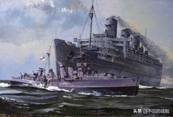 二战运兵最多的邮轮：英国丘纳德公司的玛丽女王号（1936）
