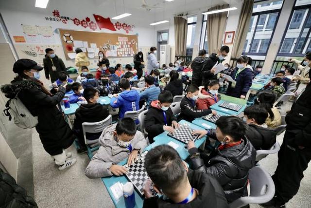 全国国际跳棋校际联赛杭州分站赛,国际跳棋杭州最强的学校都来了