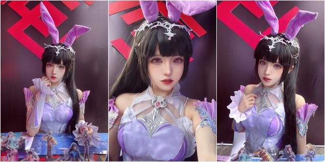 《斗罗大陆》小舞Cosplay,连官方都点赞,cos有多美?