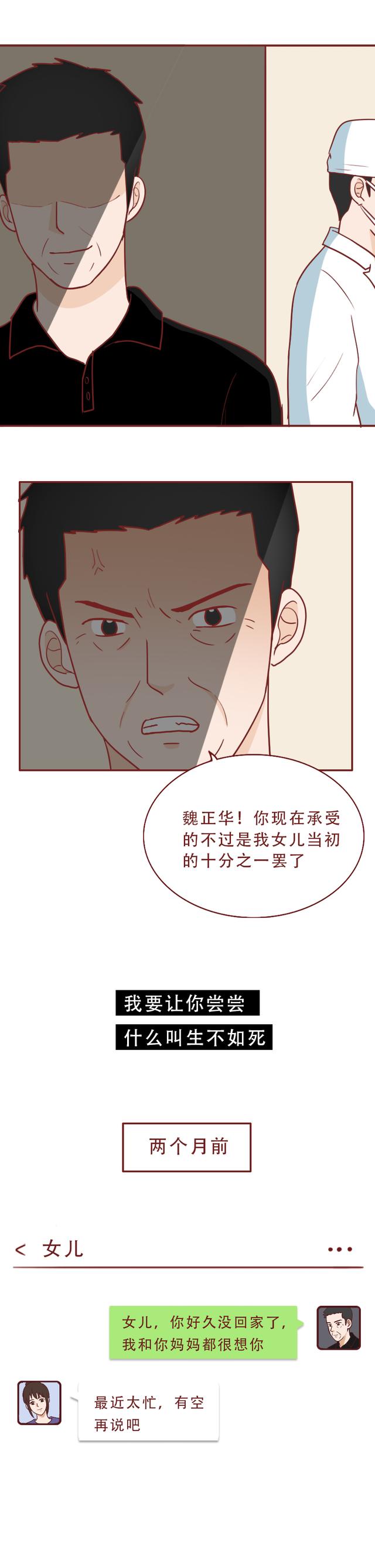 女儿被舅舅欺凌,父亲用樱桃提炼毒物复仇,漫画结局极度舒适