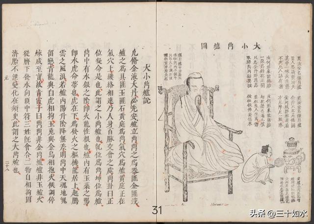 B 修炼类古籍——《性命双修万神圭旨性命圭旨》万历版187筒子页