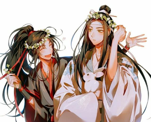 《魔道祖师》精美壁纸,想看你笑,想和你闹,想拥你入我怀抱