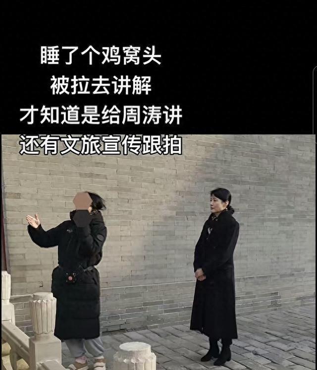 女子顶“鸡窝头”给周涛讲解火了,本人回应:认真营业无人问,一朝鸡窝天下知