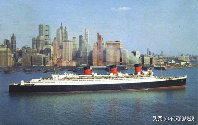 二战运兵最多的邮轮：英国丘纳德公司的玛丽女王号（1936）