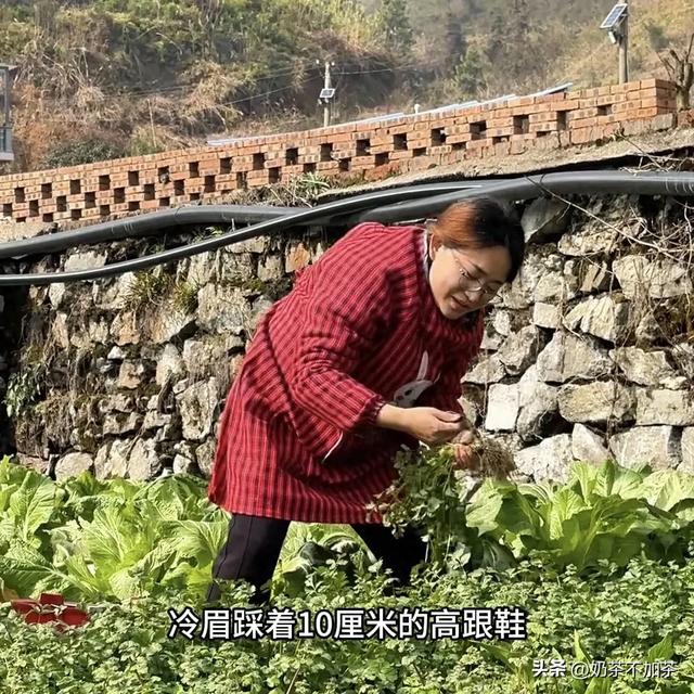 小凤回村过年入乡随俗,一秒变村姑,冷眉蹬高跟鞋嫌弃小凤手脏