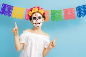 鬼妆(亡灵节，我在墨西哥画“鬼妆”)