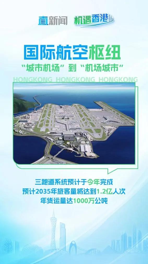 香港国际机场，越飞越高丨机遇香港