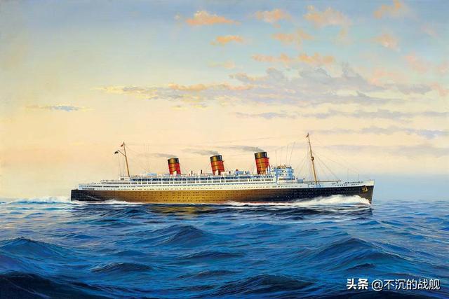 二战运兵最多的邮轮：英国丘纳德公司的玛丽女王号（1936）