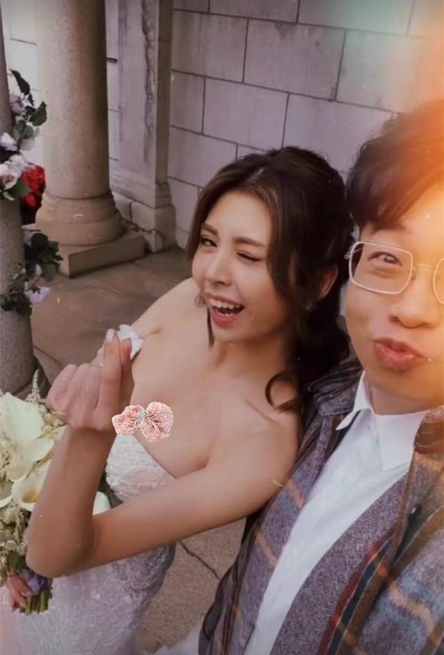 34岁女星与金融大亨办婚礼!穿唯美婚纱身材窈窕,现场遭催生多胎