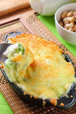 烤白菜(「焗烤大白菜」好吃会牵丝满满奶香超暖心)