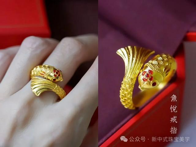 2024适合年轻人戴的黄金戒指丨闭眼入