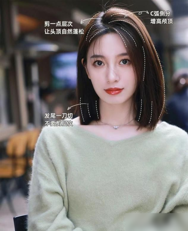 你是什么“脸型”就留什么“刘海”!尤其方脸圆脸,可别留齐刘海