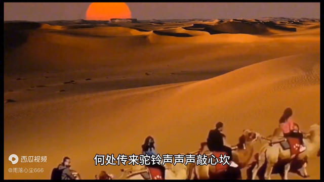 张明敏《梦驼铃》，大漠风沙映海棠血泪，诉中华民族磨难辛...
