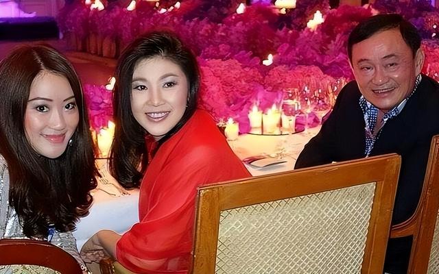 他信背后的两位女总理：妹妹英拉漂亮有能力，小女儿贝东丹很努力