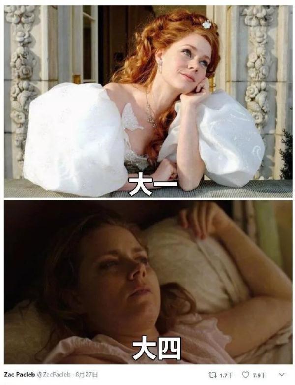 教你分辨大一到大四的女生