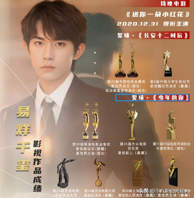 电影圈5大接班人：张子枫四提影后，易烊千玺拿奖拿到手软