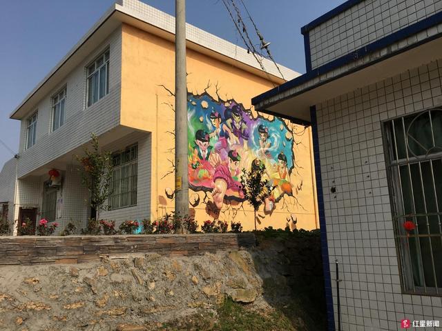 宛如童话!蓝精灵、龙猫“进村”啦,眉山这个3D漫画村乖惨了