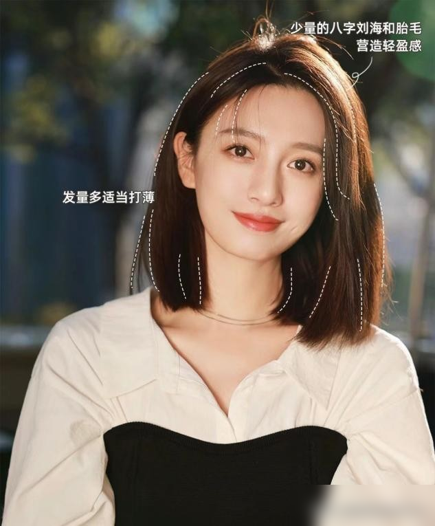 你是什么“脸型”就留什么“刘海”!尤其方脸圆脸,可别留齐刘海