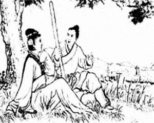 床下有人1(男子夜入继母房中躲到床下，床下有人对他说：你来了)