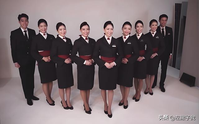 韩国各大航空制服秀,空姐制服还得是韩国bang子的