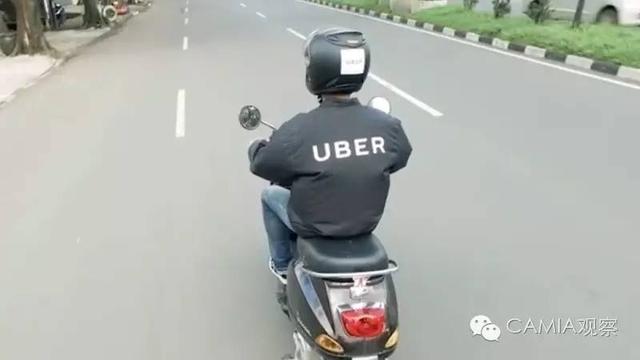 印尼网约摩的版“滴滴” 还有很多兄弟！