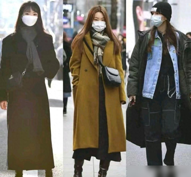 太喜欢首尔冬季街拍,小姐姐的保暖穿搭,够飒够美